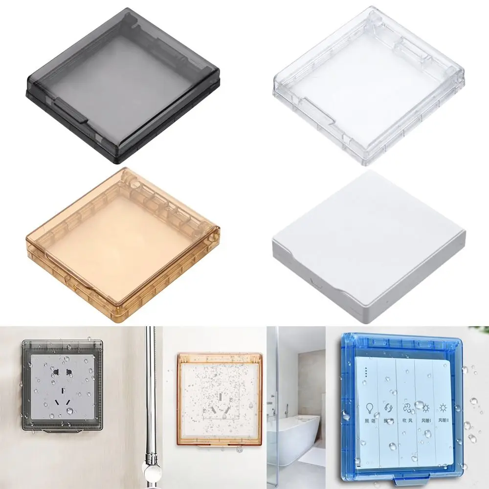 Outdoor Power Outlet Cover - 1Pc 86 Type Self-Adhesive Ultra Thin