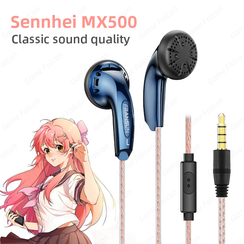 Outdoor Power Jack - Classic Earplugs Sennhei MX500 Powerful Bass