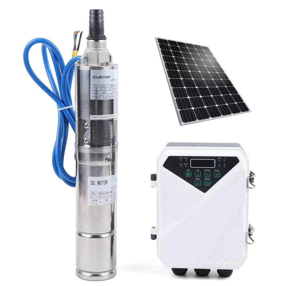 Water Pump Submersible - Dc High Pressure 48v 120m Deep