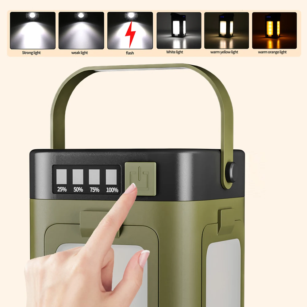 Solar Outdoor Portable Camping - Outdoor Power For Lights 评论和价格