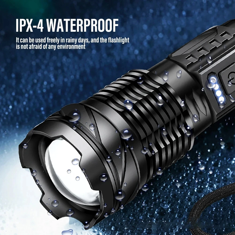 Powerful LED Flashlight Rechar - Outdoor Power For Lights 评论和价格