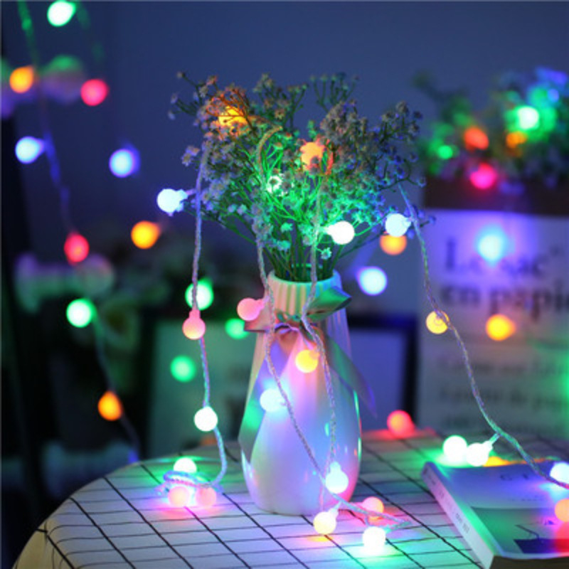 10M USB/Battery Power Ball LED - Outdoor Power For Christmas Lights 评论和价格