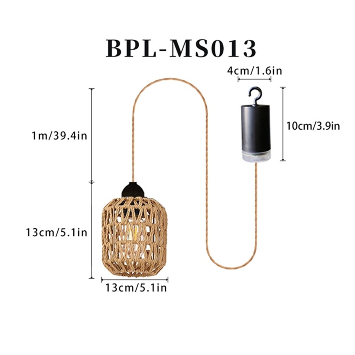 ABZJ 2pcs Battery Power Pendan - Outdoor Power For Gazebo 评论和价格