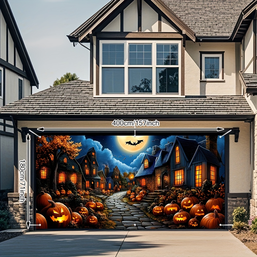 1pc 2D Flat Halloween Banner B - Outdoor Power Jack 评论和价格