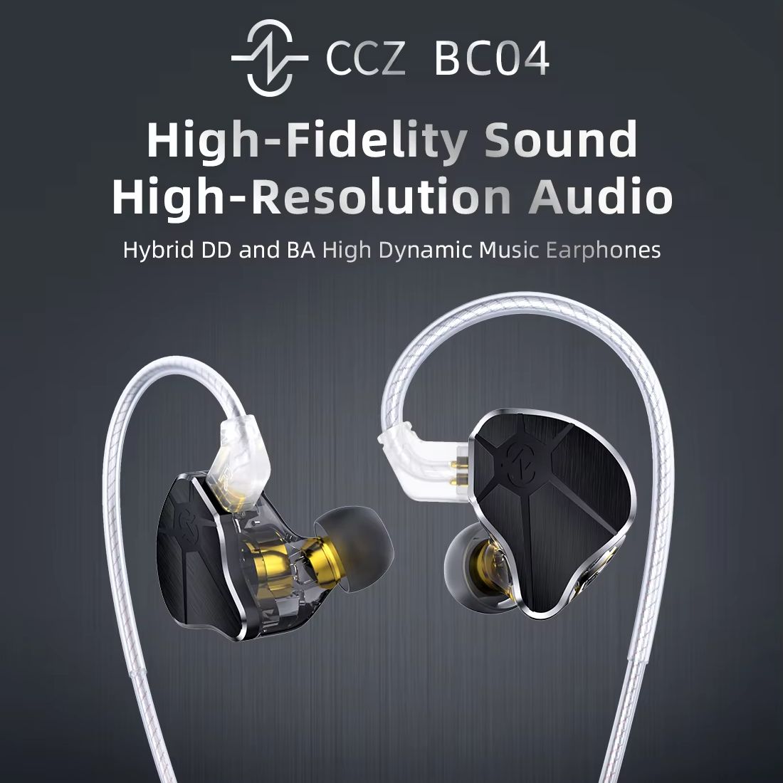 CCZ BC04 1DD+1BA Hybrid IEM He - Outdoor Power Outlet Cover 评论和价格