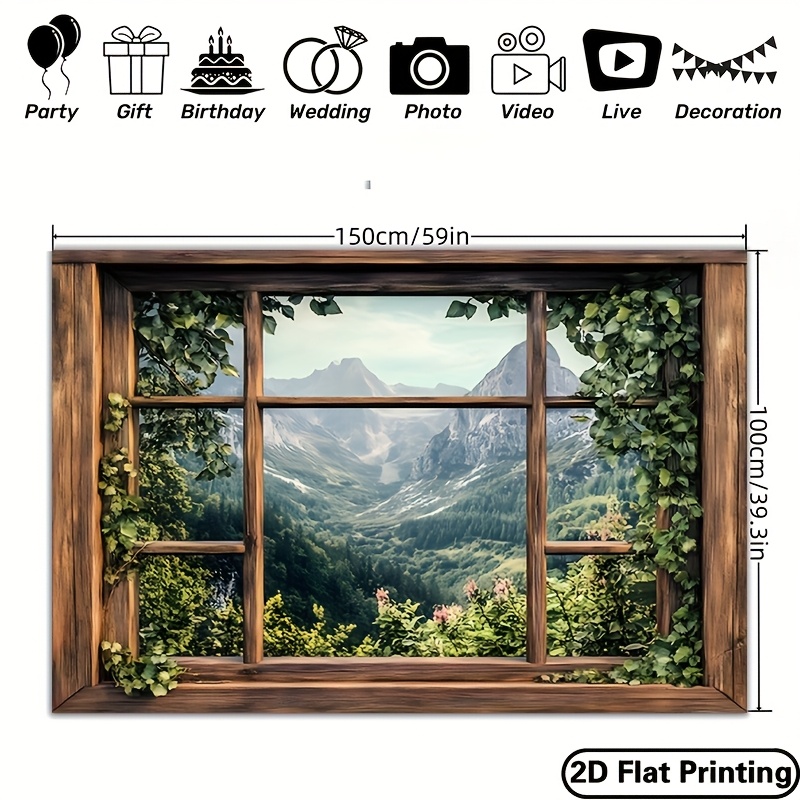 1 piece, green plant window vi - Outdoor Power And Plant 评论和价格