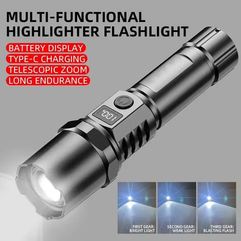 Powerful Led Handheld Flashlig - Outdoor Power For Lights 评论和价格
