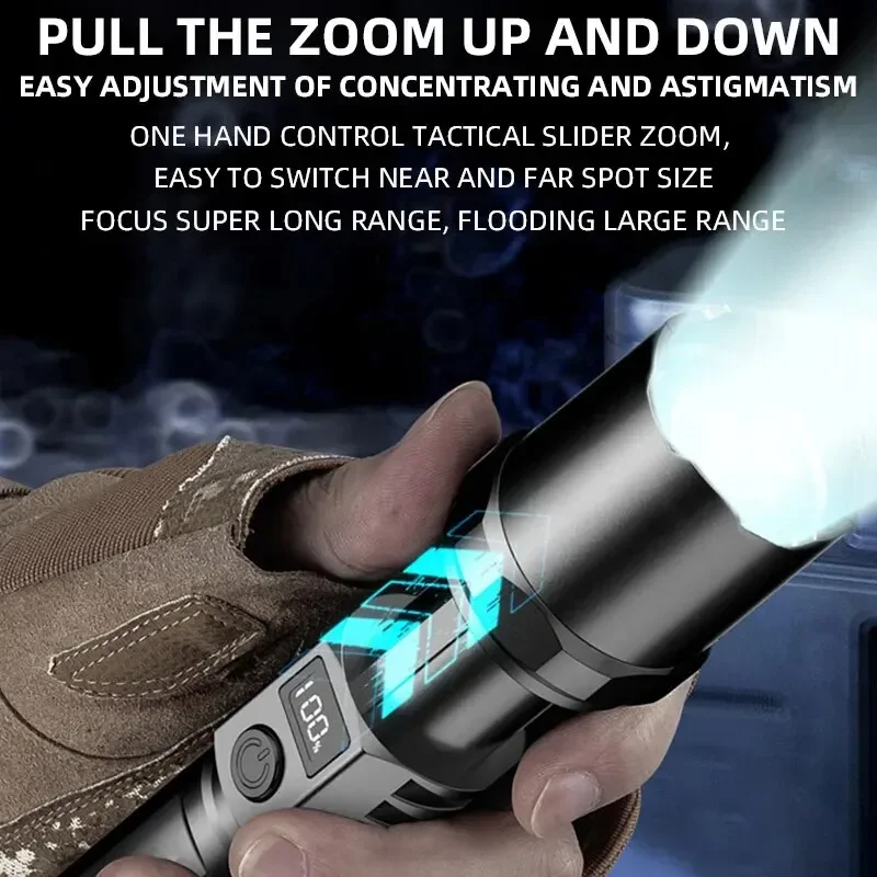 Powerful Led Handheld Flashlig - Outdoor Power For Lights 评论和价格