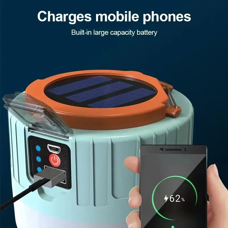 Solar Camping Lantern Recharge - Outdoor Power For Lights 评论和价格