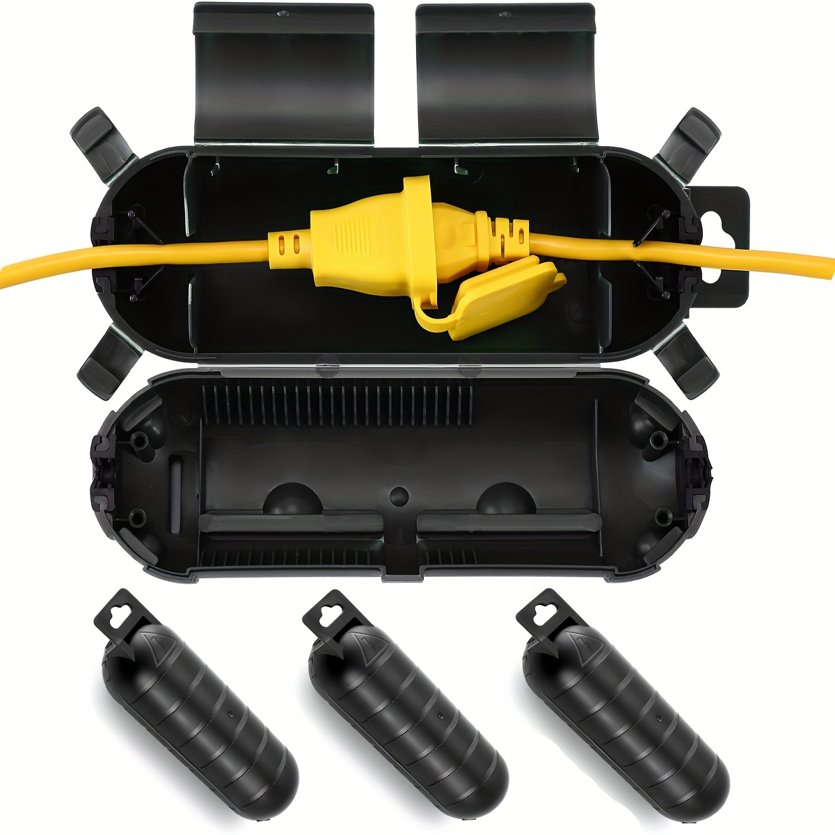 Extension Cord Plug Connection - Outdoor Power Outlet Cover 评论和价格