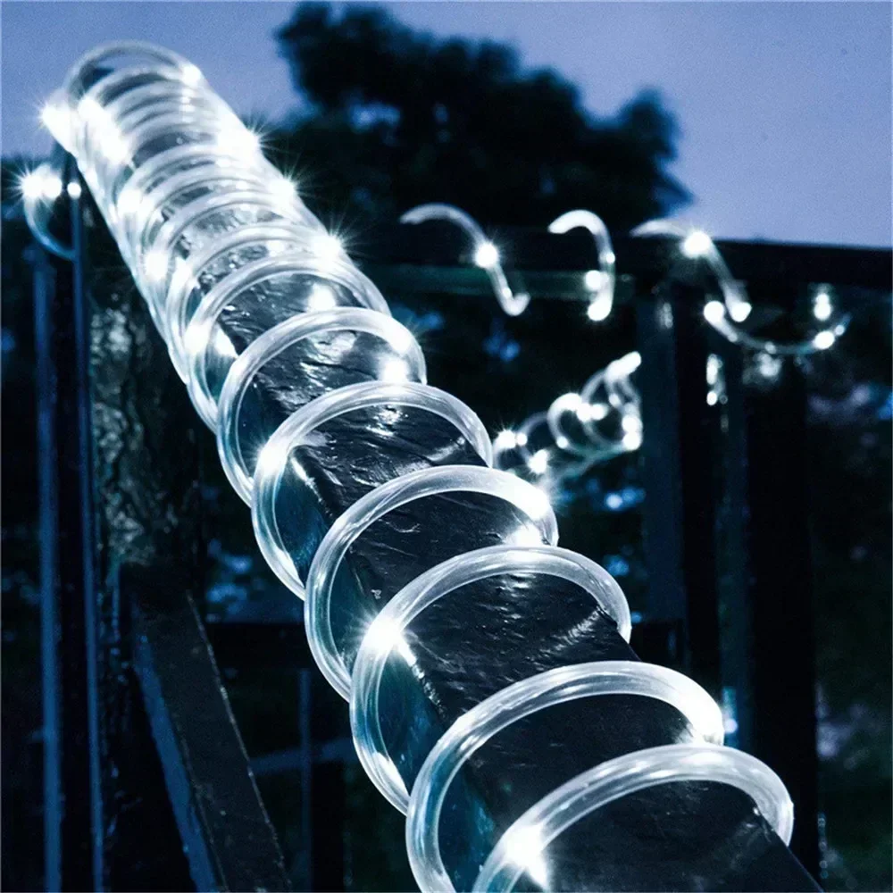 Solar Rope Lights 8 Modes Ligh - Outdoor Power For Gazebo 评论和价格