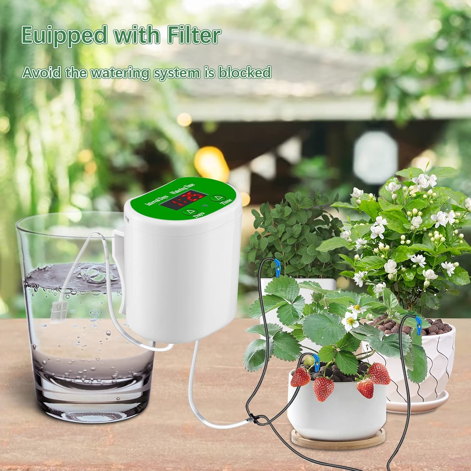 Outdoor Garden Plant Watering  - Outdoor Power And Plant 评论和价格