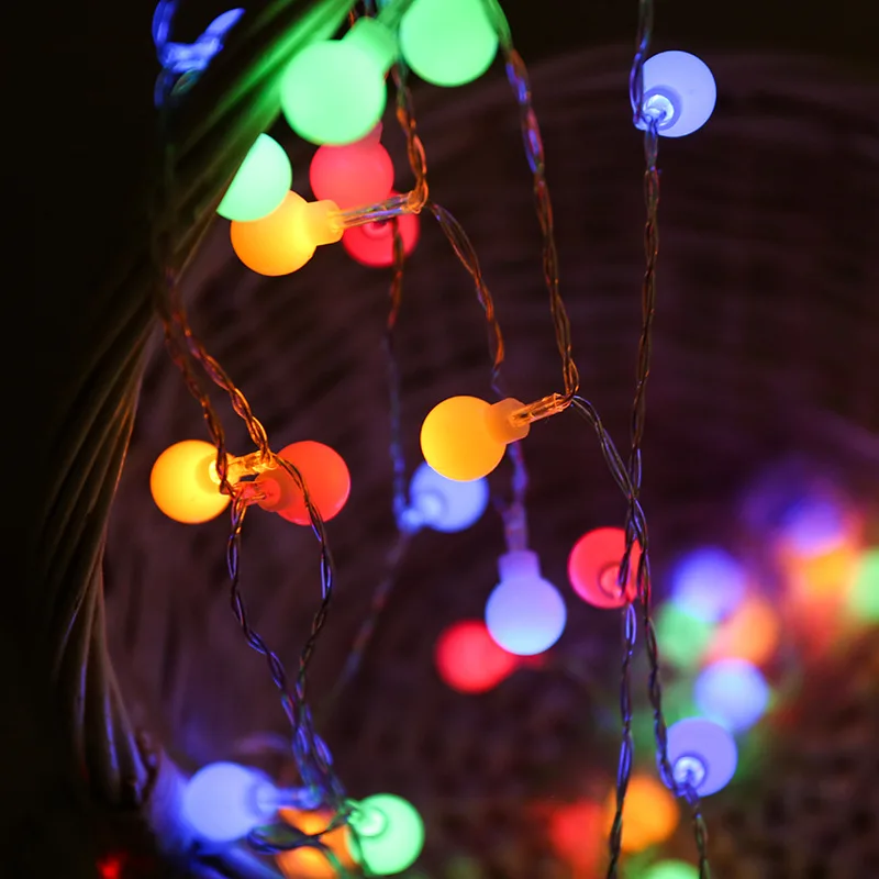 10M USB/Battery Power Ball LED - Outdoor Power For Christmas Lights 评论和价格