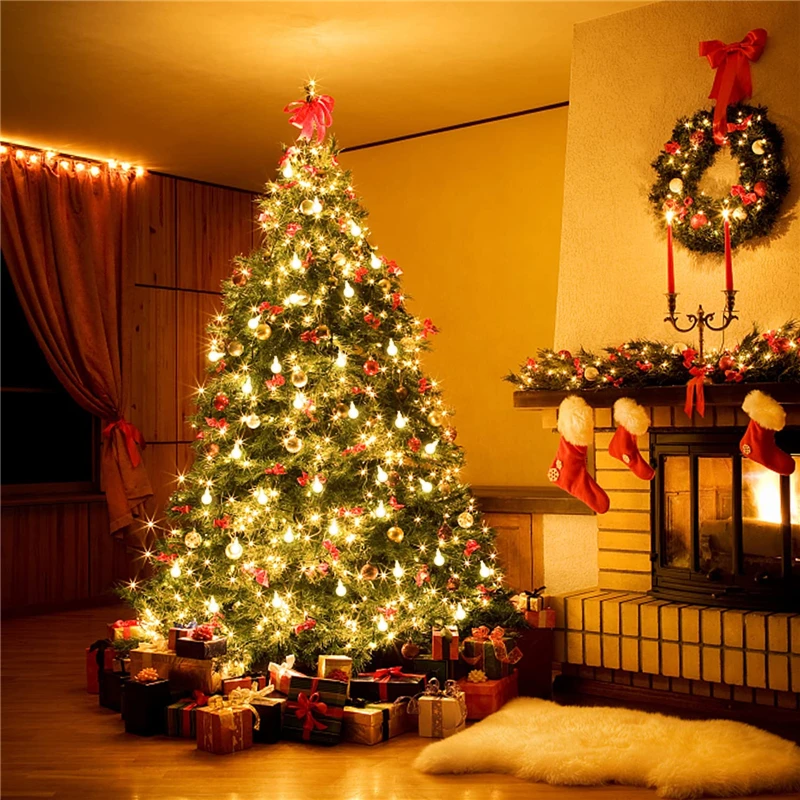 10M USB/Battery Power Ball LED - Outdoor Power For Christmas Lights 评论和价格