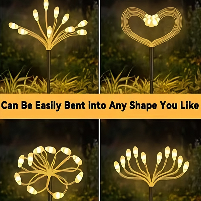 Solar-Powered Flower Lawn Ligh - Outdoor Power For Wedding 评论和价格