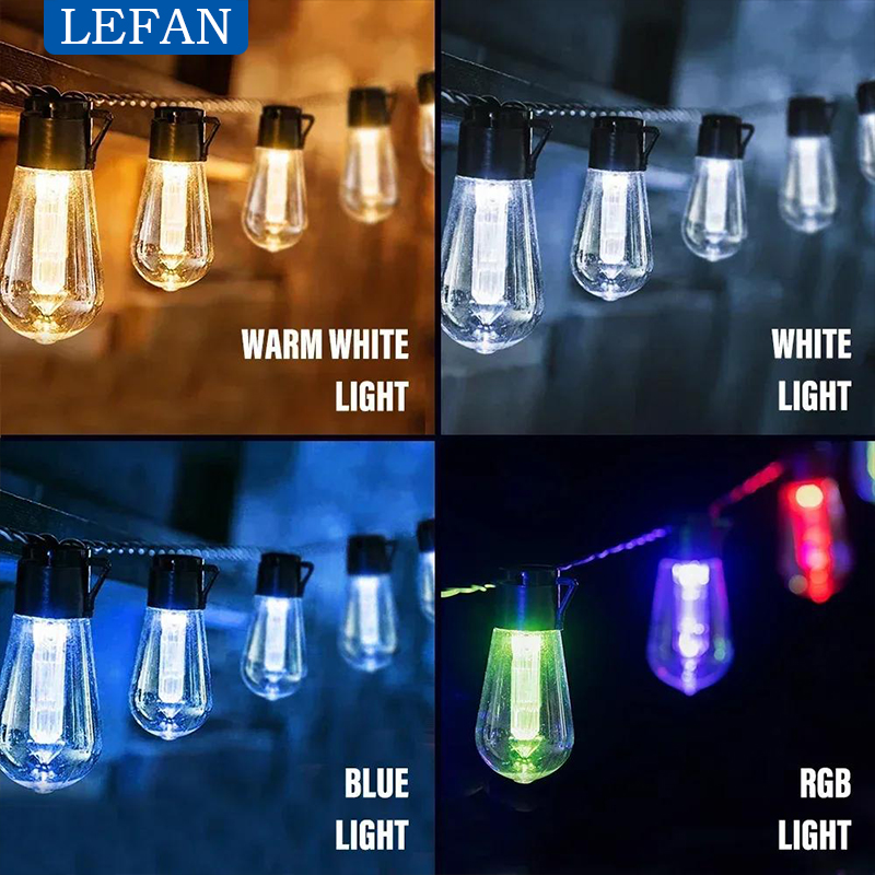 Solar Powered Led Outdoor Stri - Outdoor Power For Christmas Lights 评论和价格
