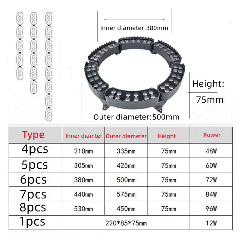 1PCS 12W LED Landscape Tree Li - Outdoor Power For Gazebo 评论和价格