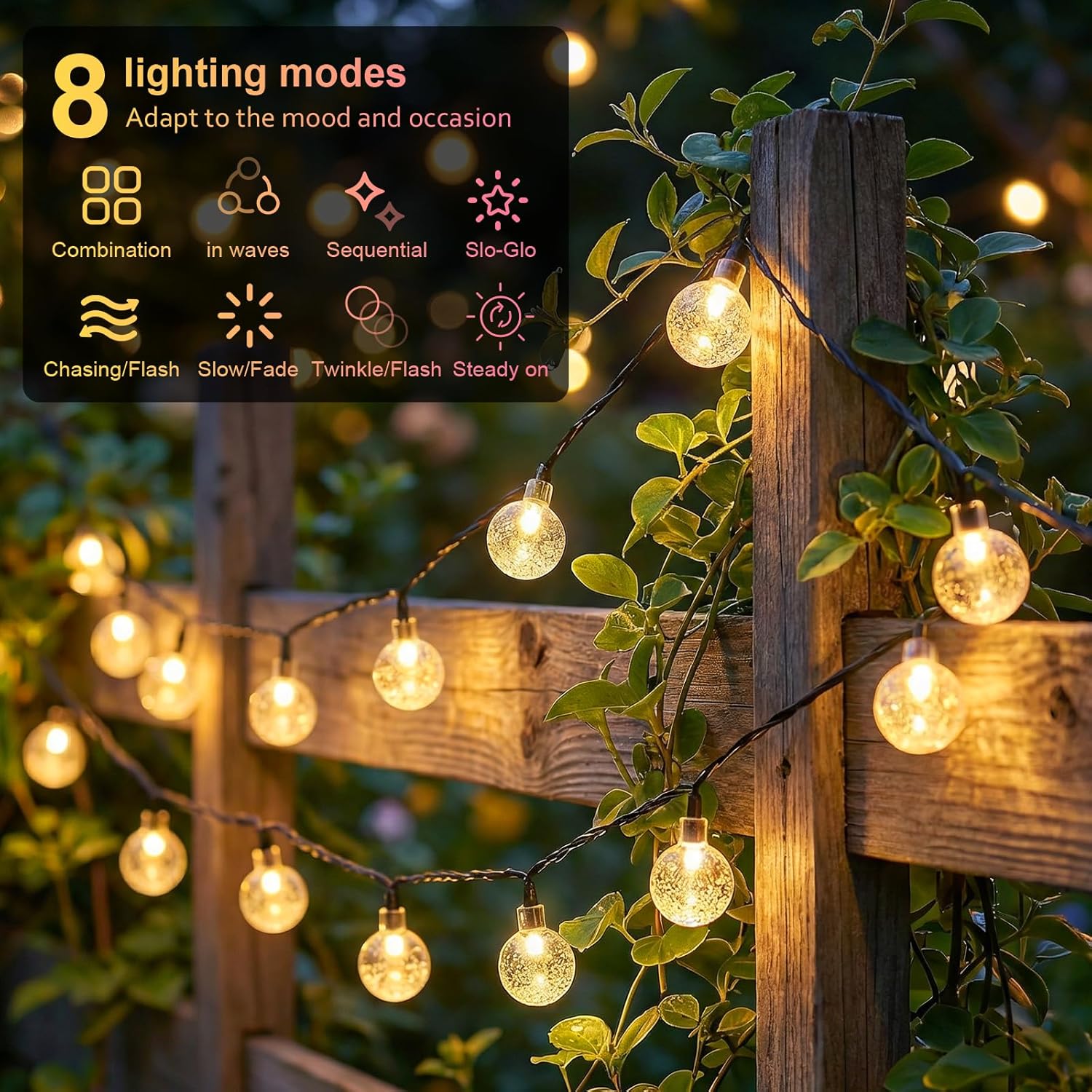 Solar String Lights Outdoor LE - Outdoor Power For Christmas Lights 评论和价格