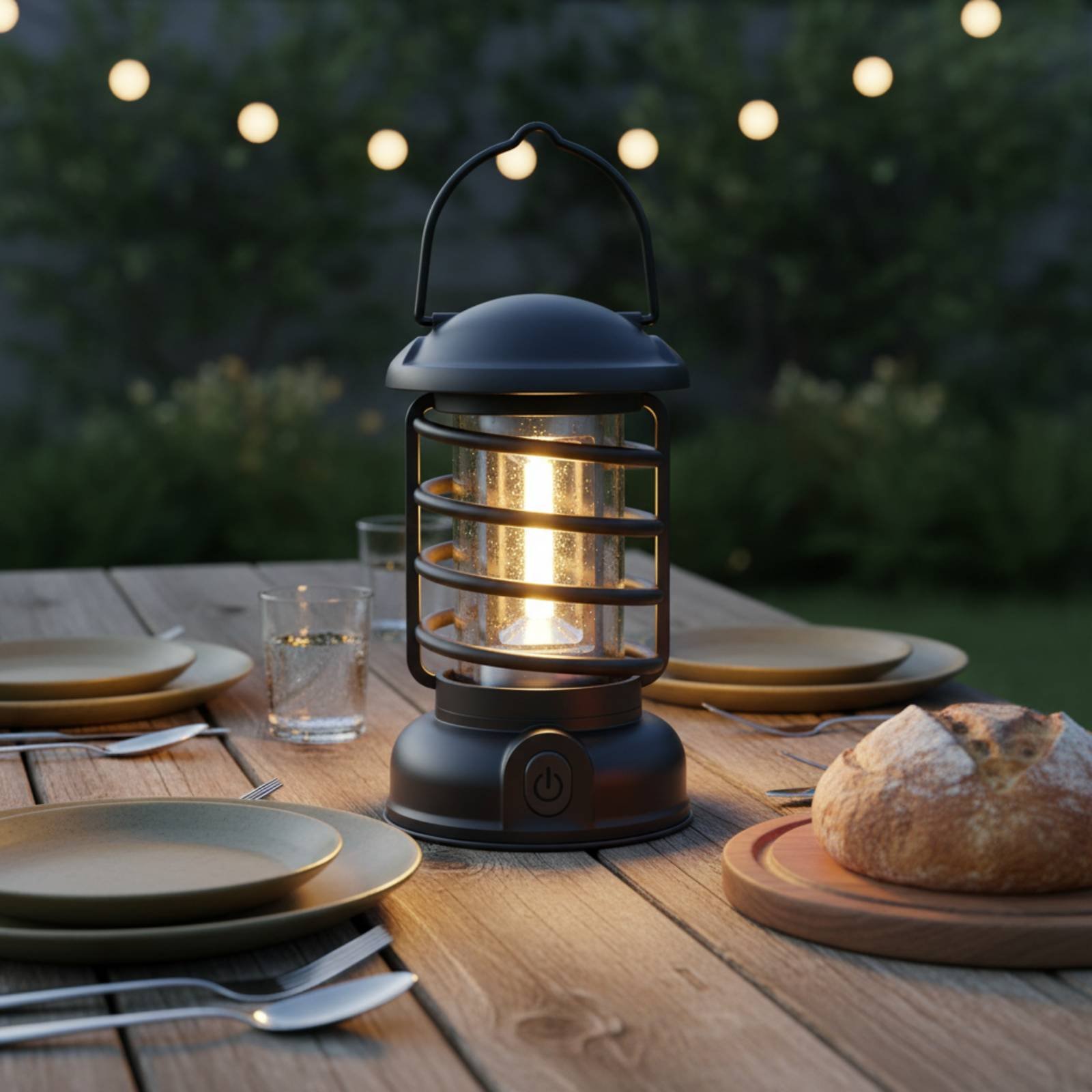 Retro Camping Lantern Two-Way  - Outdoor Power For Lights 评论和价格