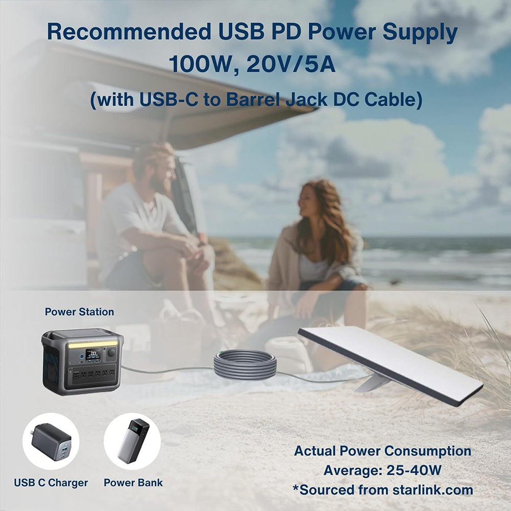 2m USB C to PD Power Cable for - Outdoor Power Jack 评论和价格