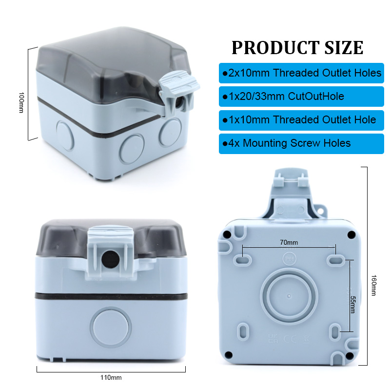 Outdoor Power Outlet Box Water - Outdoor Power Outlet Cover 评论和价格