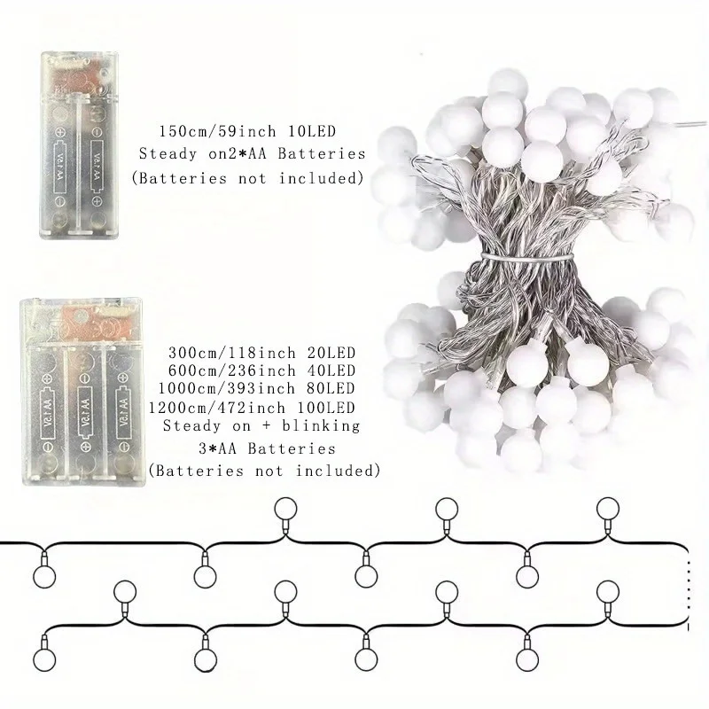 USB/Battery Power String Light - Outdoor Power For Christmas Lights 评论和价格