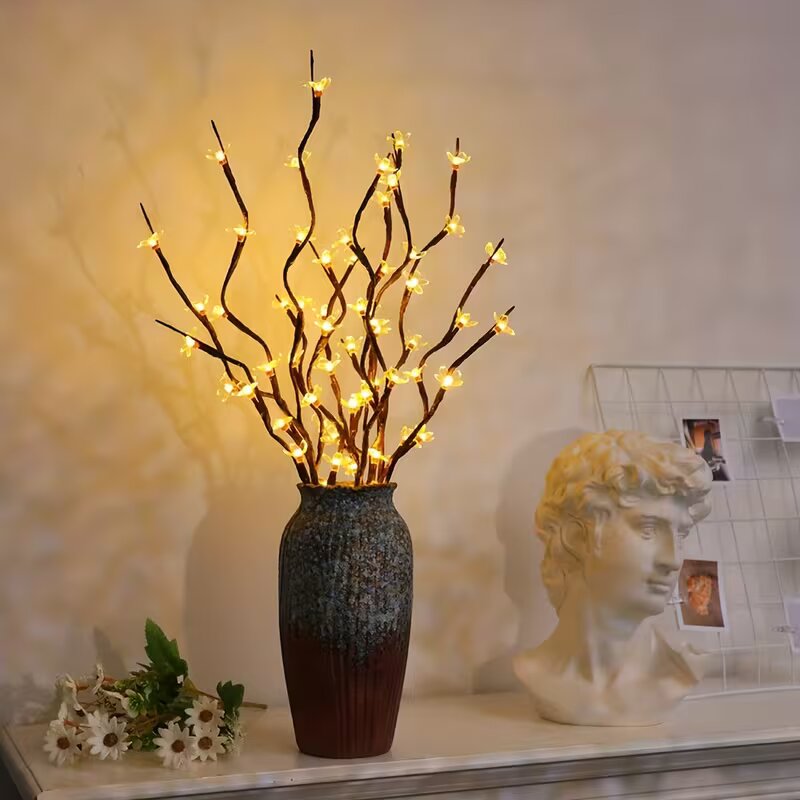 1/2PC 20LED Cherry Blossom Tre - Outdoor Power For Lights 评论和价格