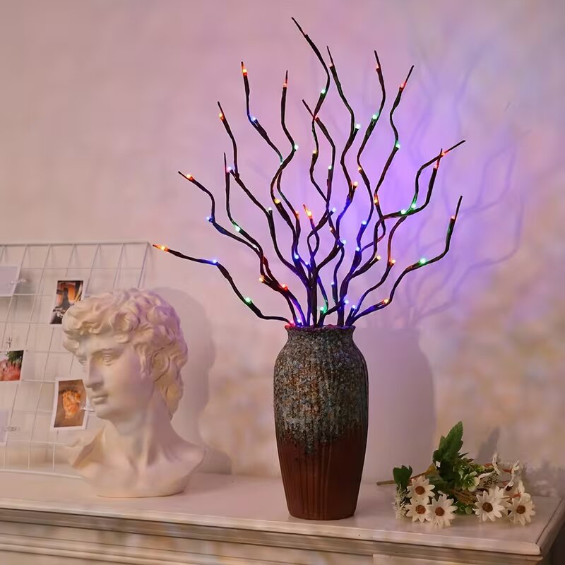 1/2PC 20LED Cherry Blossom Tre - Outdoor Power For Lights 评论和价格