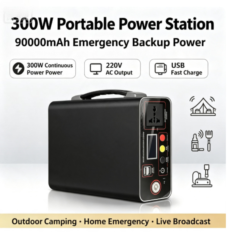 Portable Power Plant 300W 220V - Outdoor Power And Plant 评论和价格