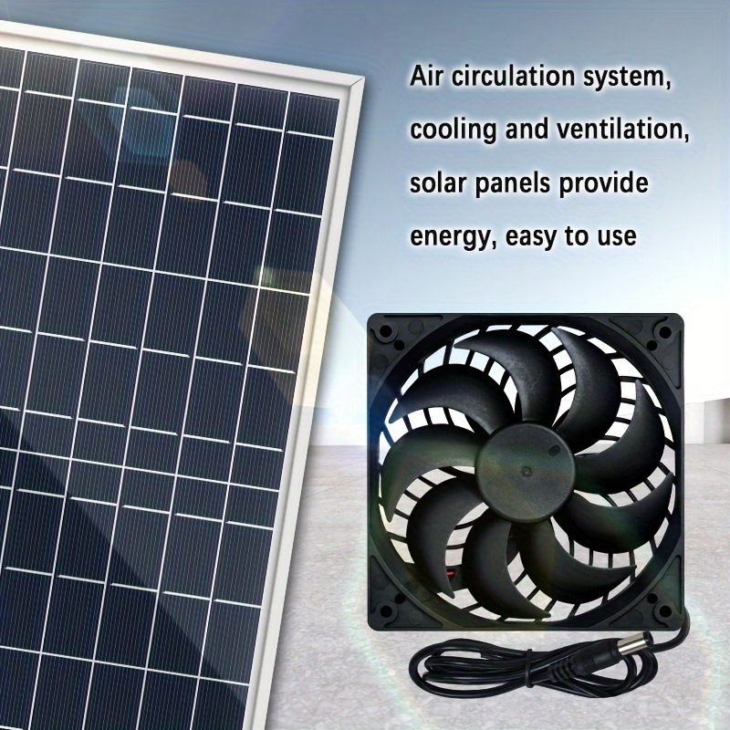 Solar Powered 10W Dual Vent Ex - Outdoor Power And Plant 评论和价格
