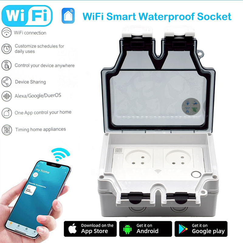 16A Smart Socket IP66 Waterpro - Outdoor Power Jack 评论和价格