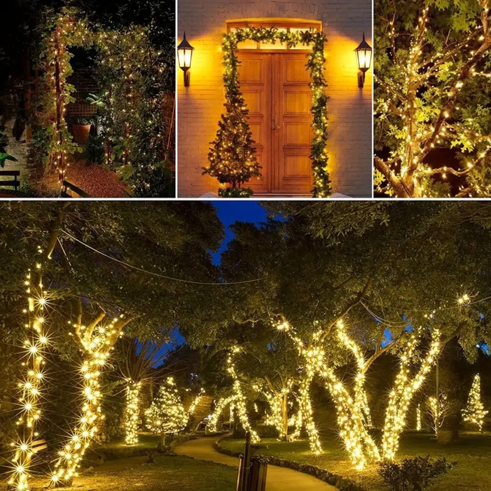 Solar Powered Outdoor String L - Outdoor Power For Christmas Lights 评论和价格