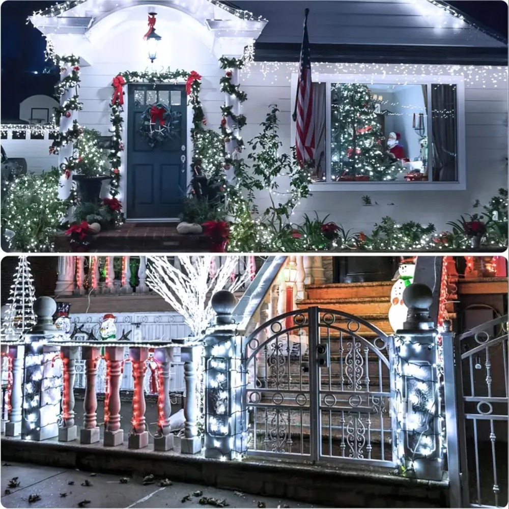 Solar Powered Outdoor String L - Outdoor Power For Christmas Lights 评论和价格