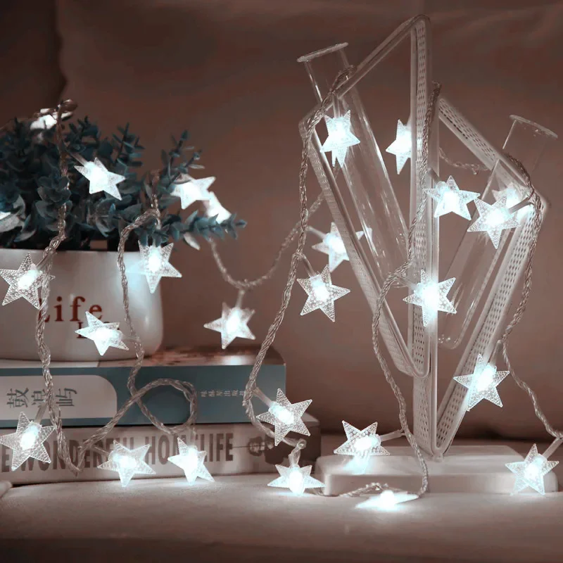 Battery Power Festoon Star Fai - Outdoor Power For Christmas Lights 评论和价格